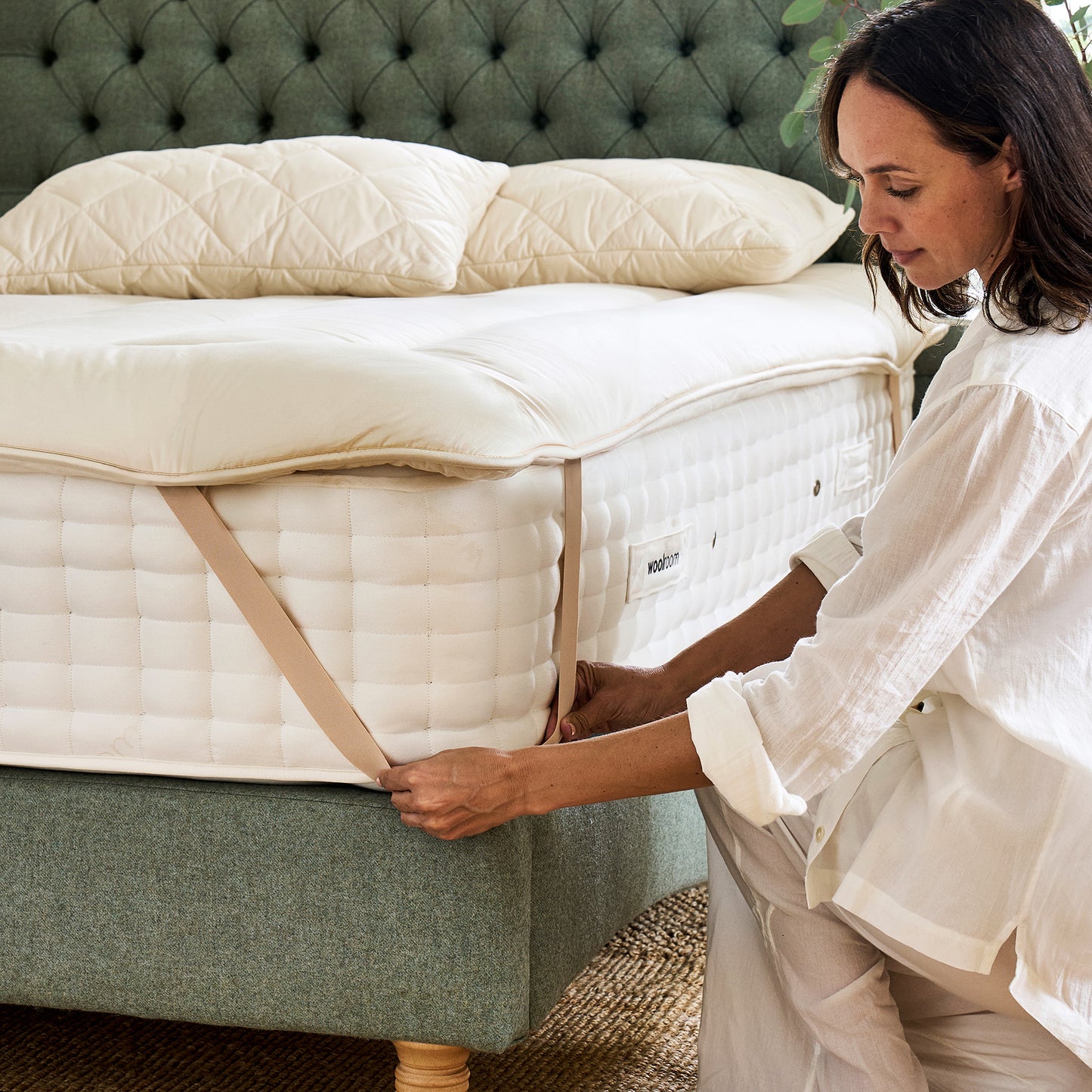 Deluxe Wool Mattress Topper