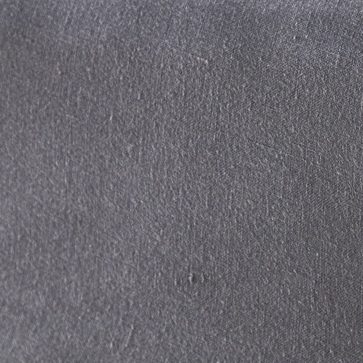 Mariana Linen Blend Fitted Sheet - Charcoal from Woolroom – natural bed linen for better sleep