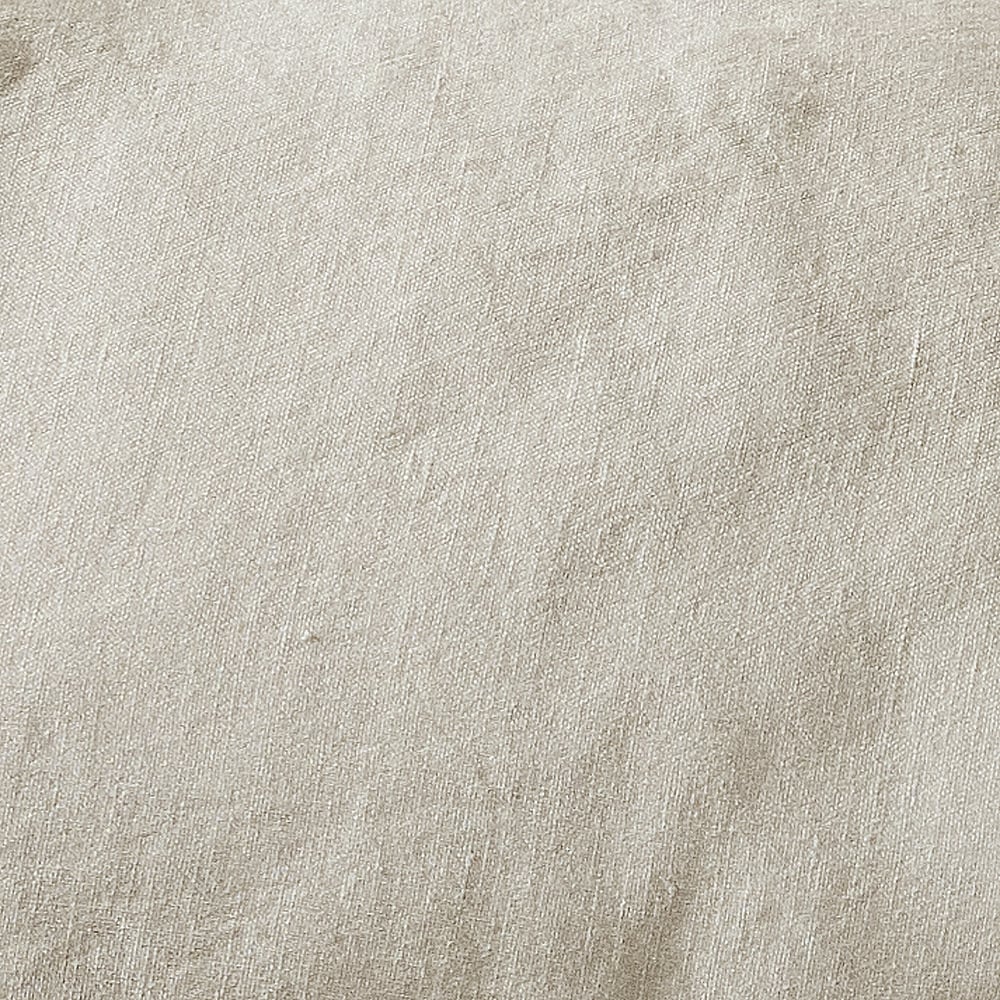 Woolroom Mariana Linen Blend Pillow Case - Pebble – crafted from natural materials for comfort