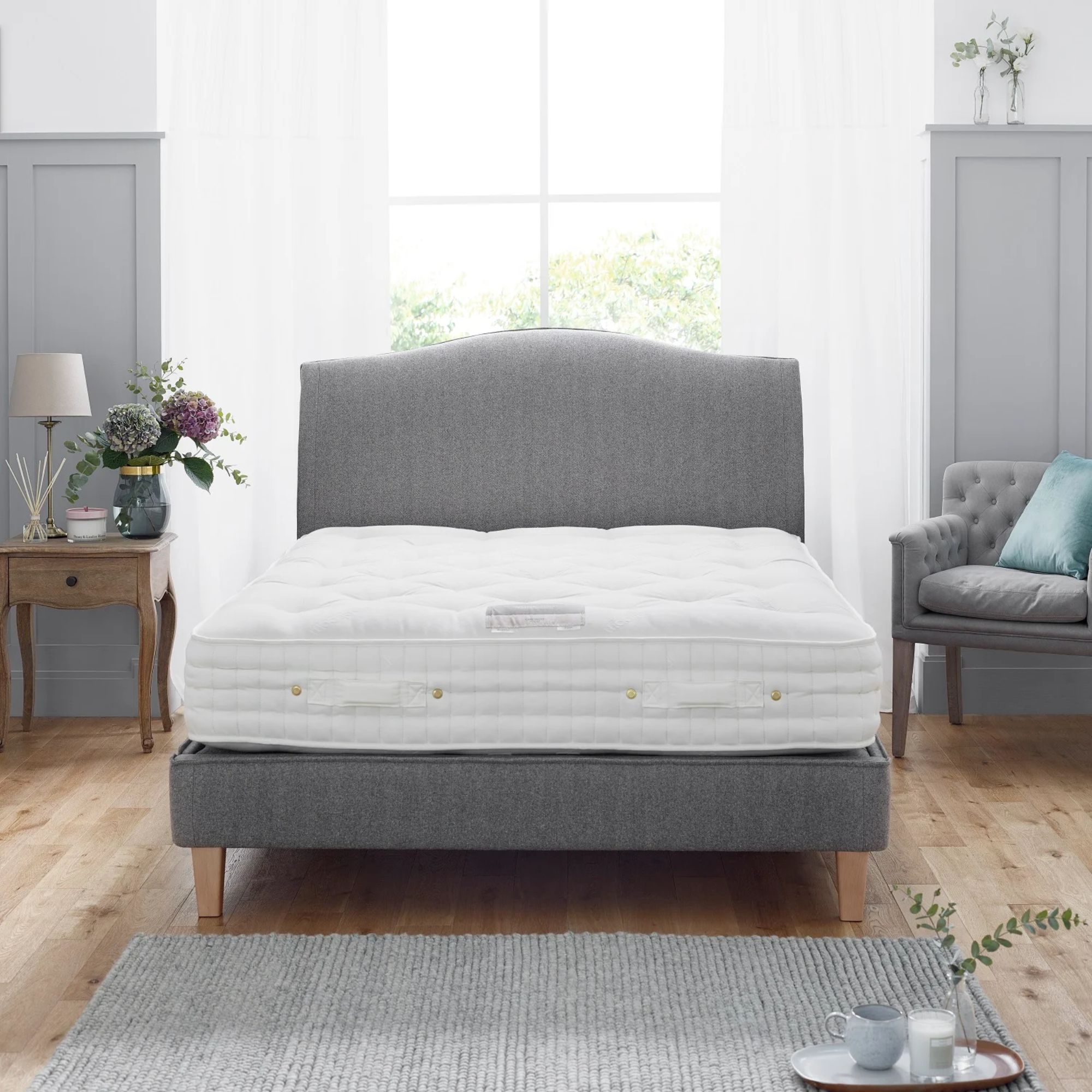 Product image of Isabella Upholstered Bedstead by Woolroom – premium bedsteads