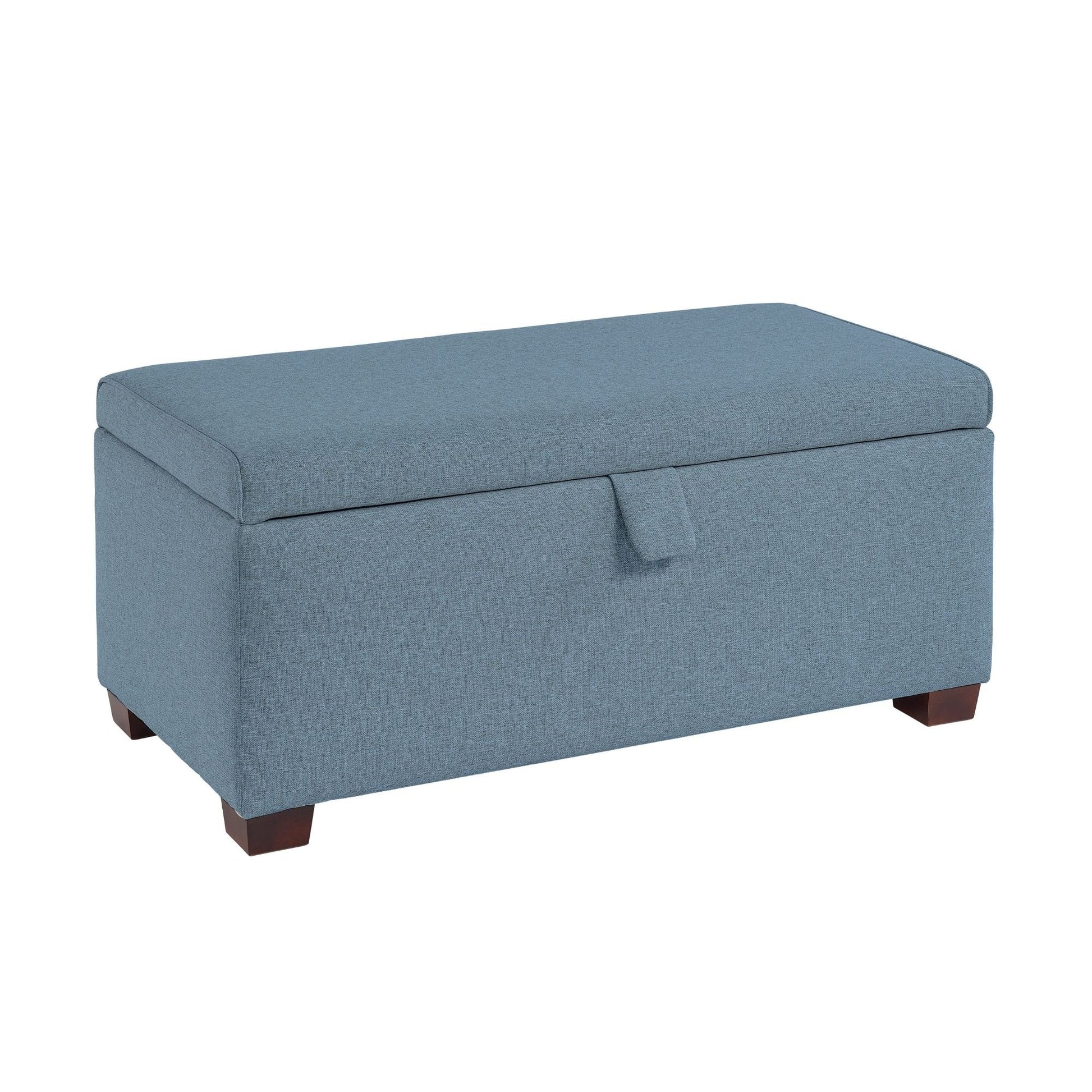 Woolroom Ottoman Storage Box - Juniper – crafted from natural materials for comfort