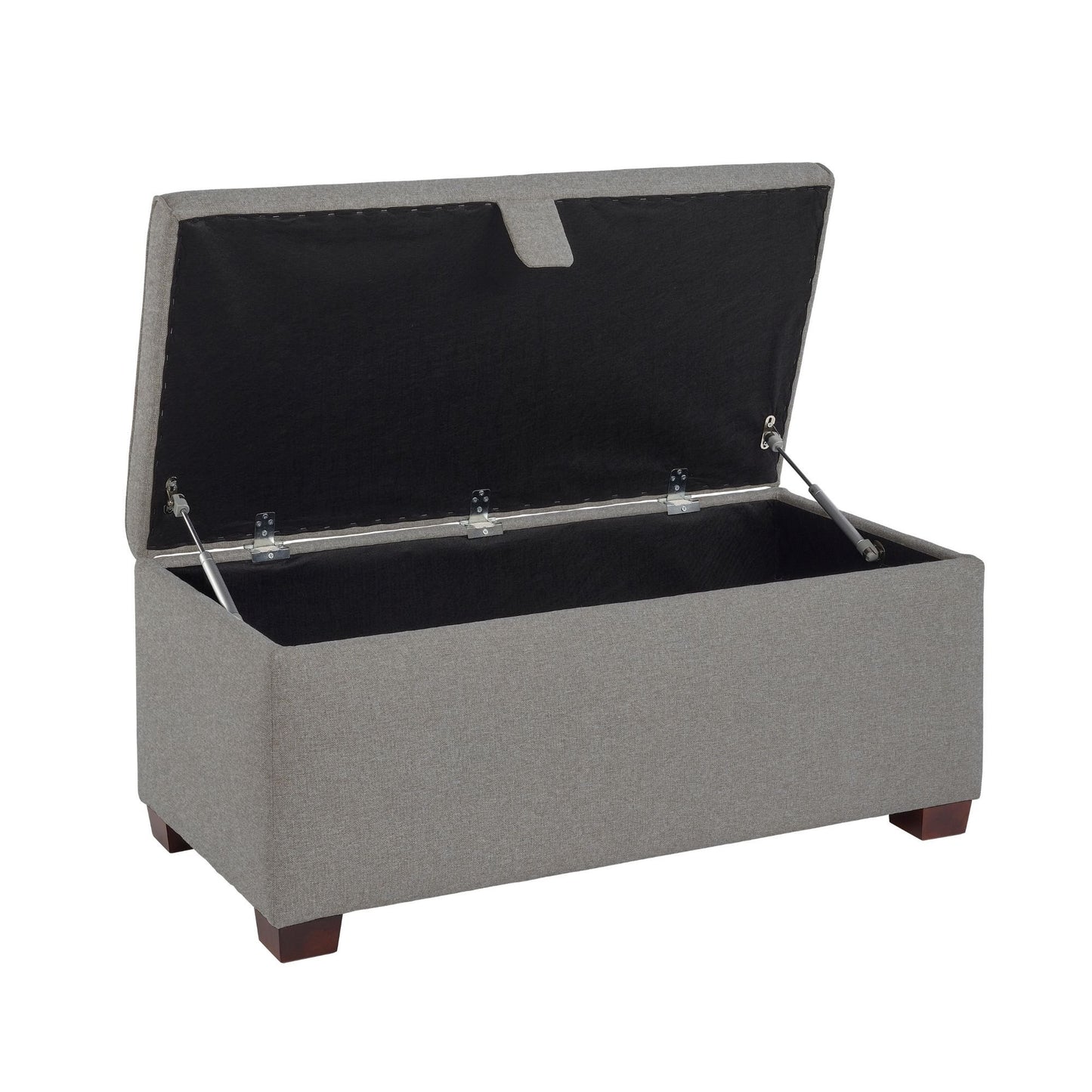 Ottoman Storage Box - Light Grey from Woolroom – natural ottoman-storage for better sleep