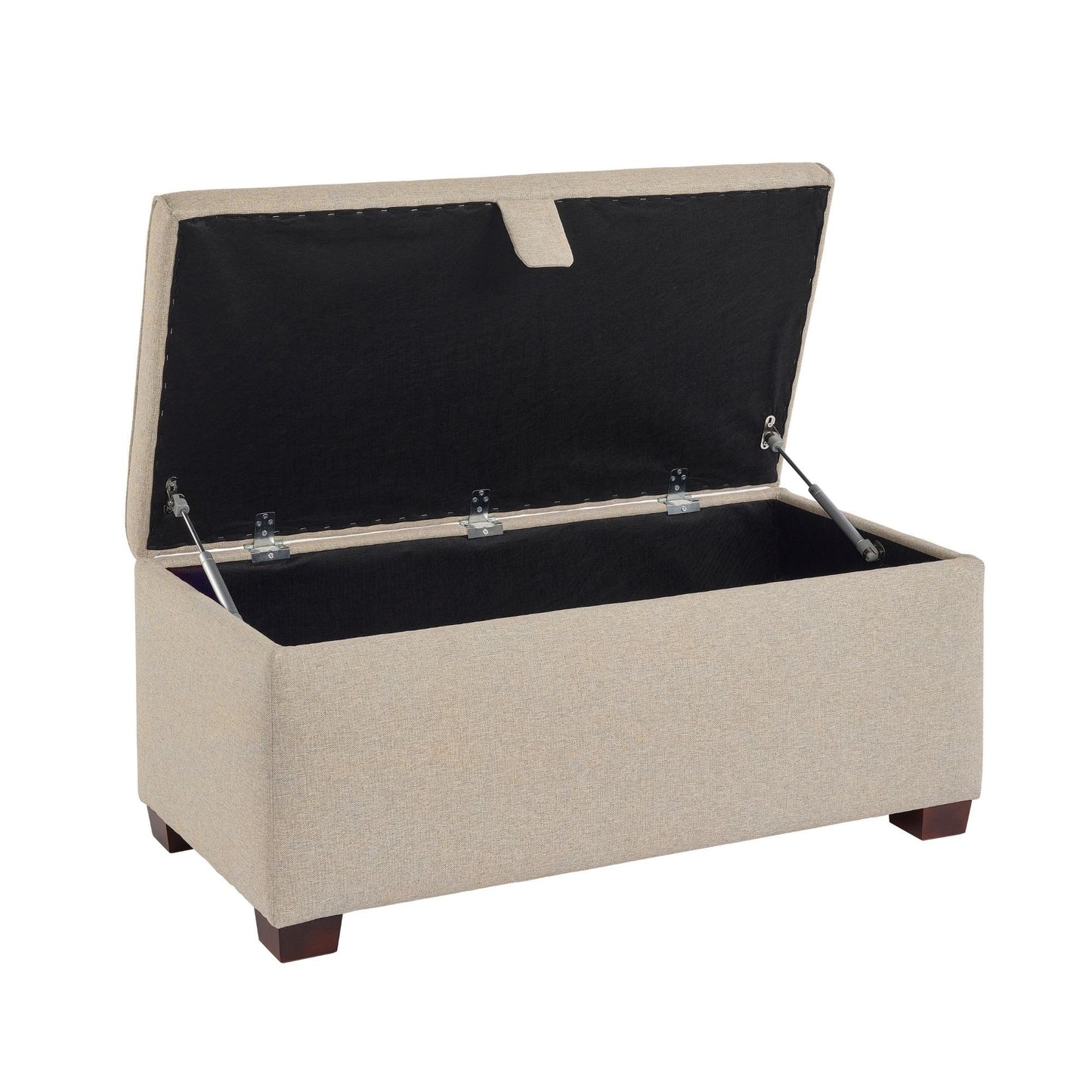 Ottoman Storage Box - Walnut from Woolroom – natural ottoman-storage for better sleep
