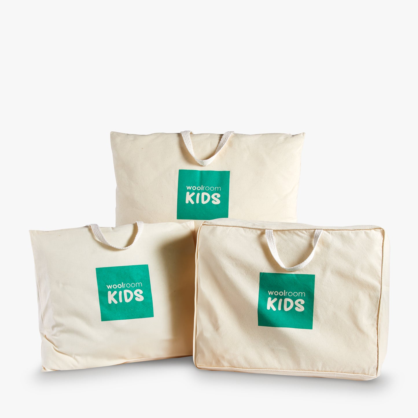Close-up of Deluxe Washable Wool Kids Mattress Protector by Woolroom – sustainable kids bedding