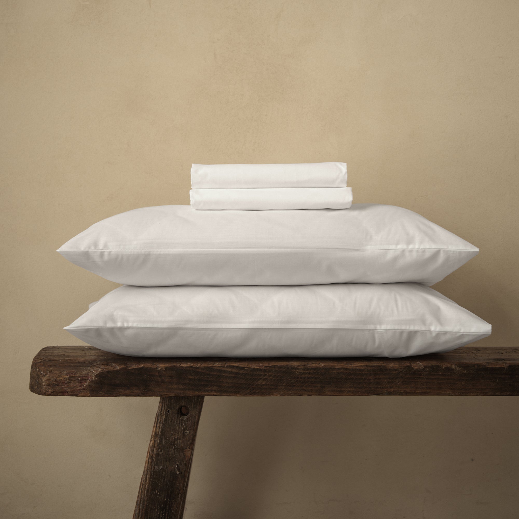 Arinta Organic Cotton Sheet Set - White