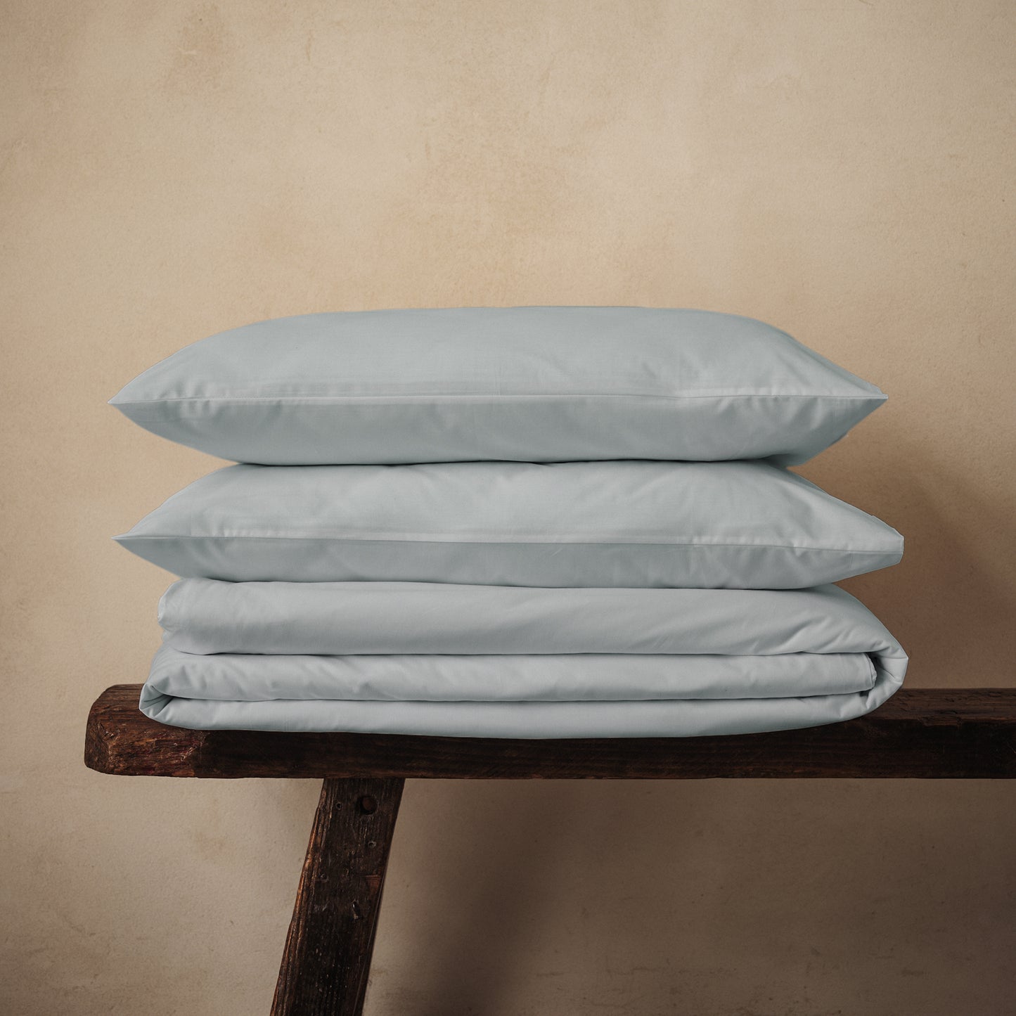 Parure de lit en coton biologique Arinta - Earl Grey