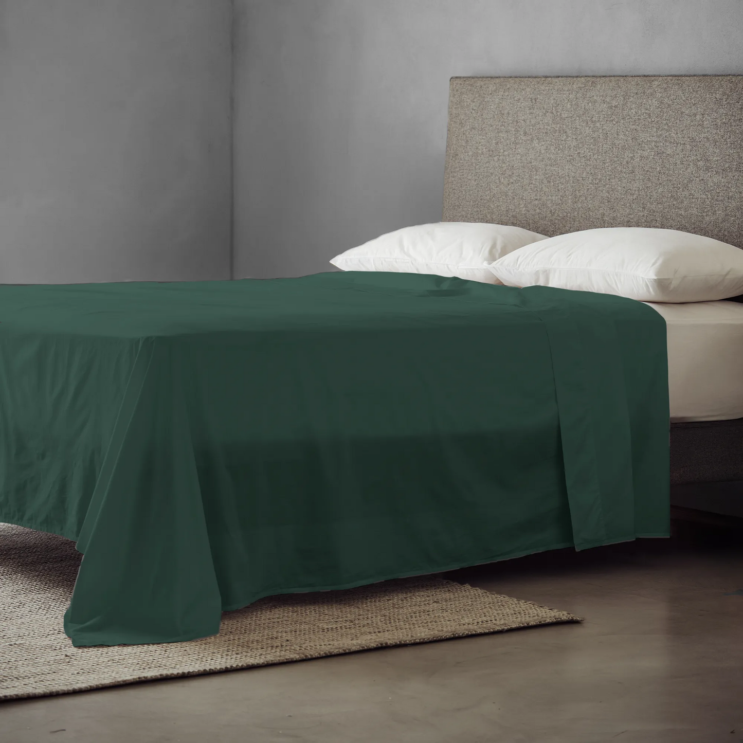 Arinta Organic Cotton Linen Bundle - Forest Green