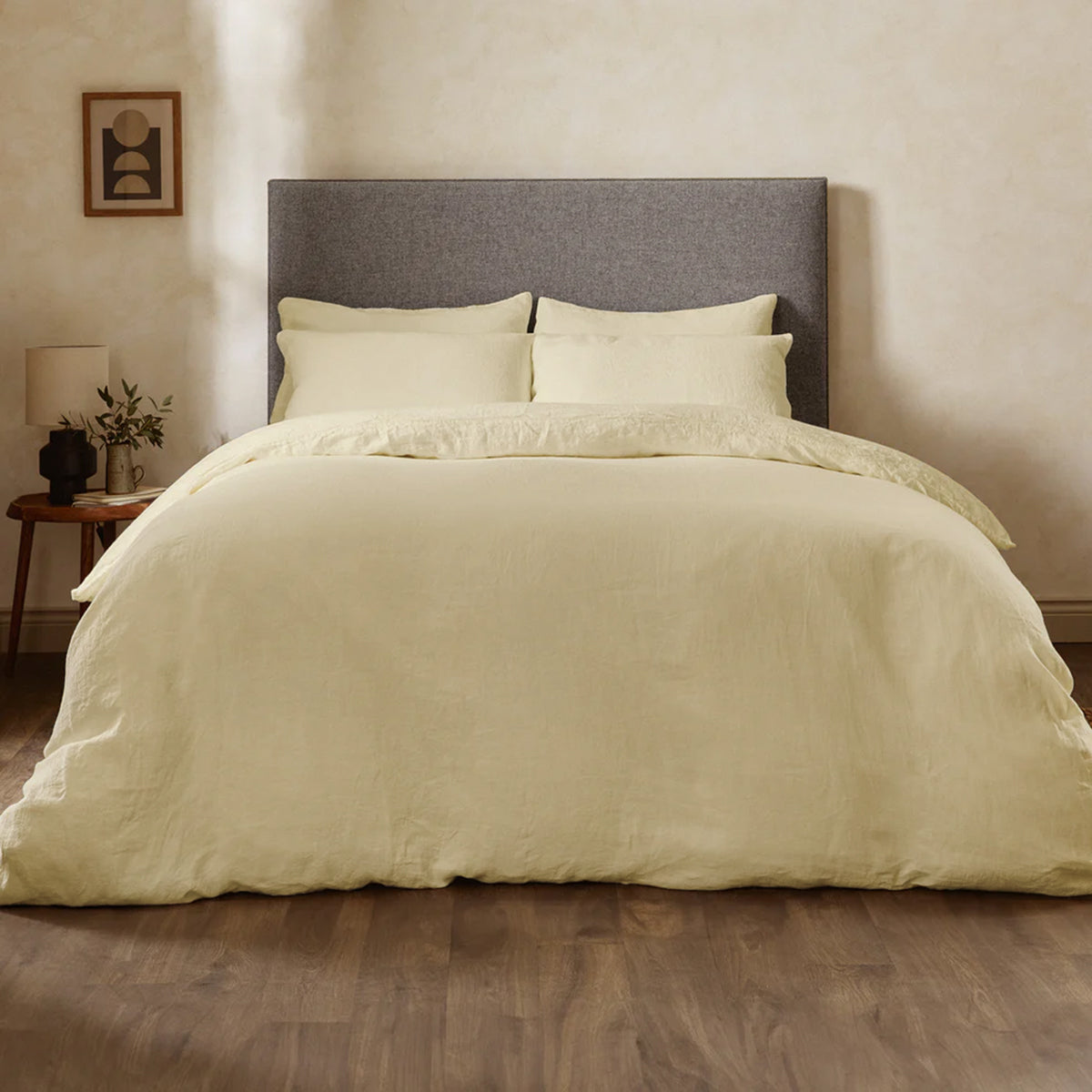Mariana Linen Blend Set - Ivory