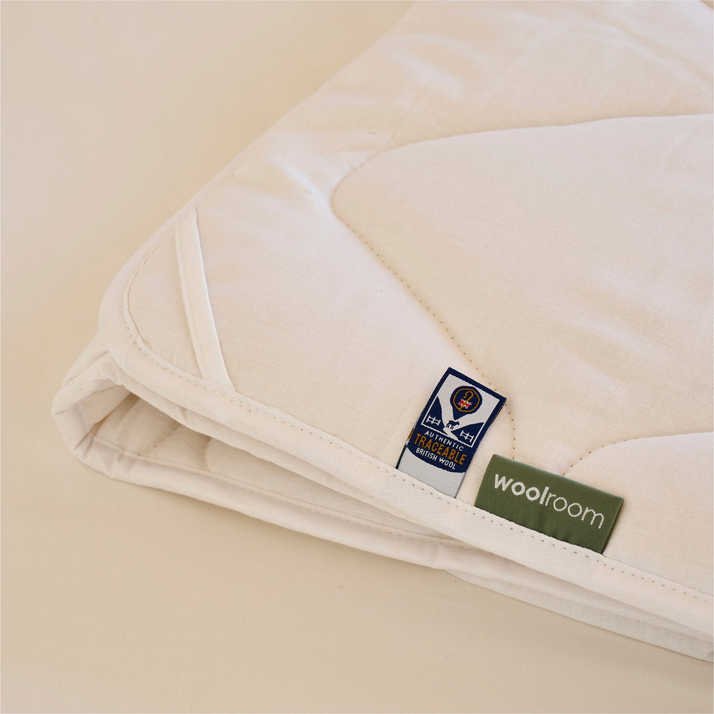 Parure de lit classique en laine - Légère