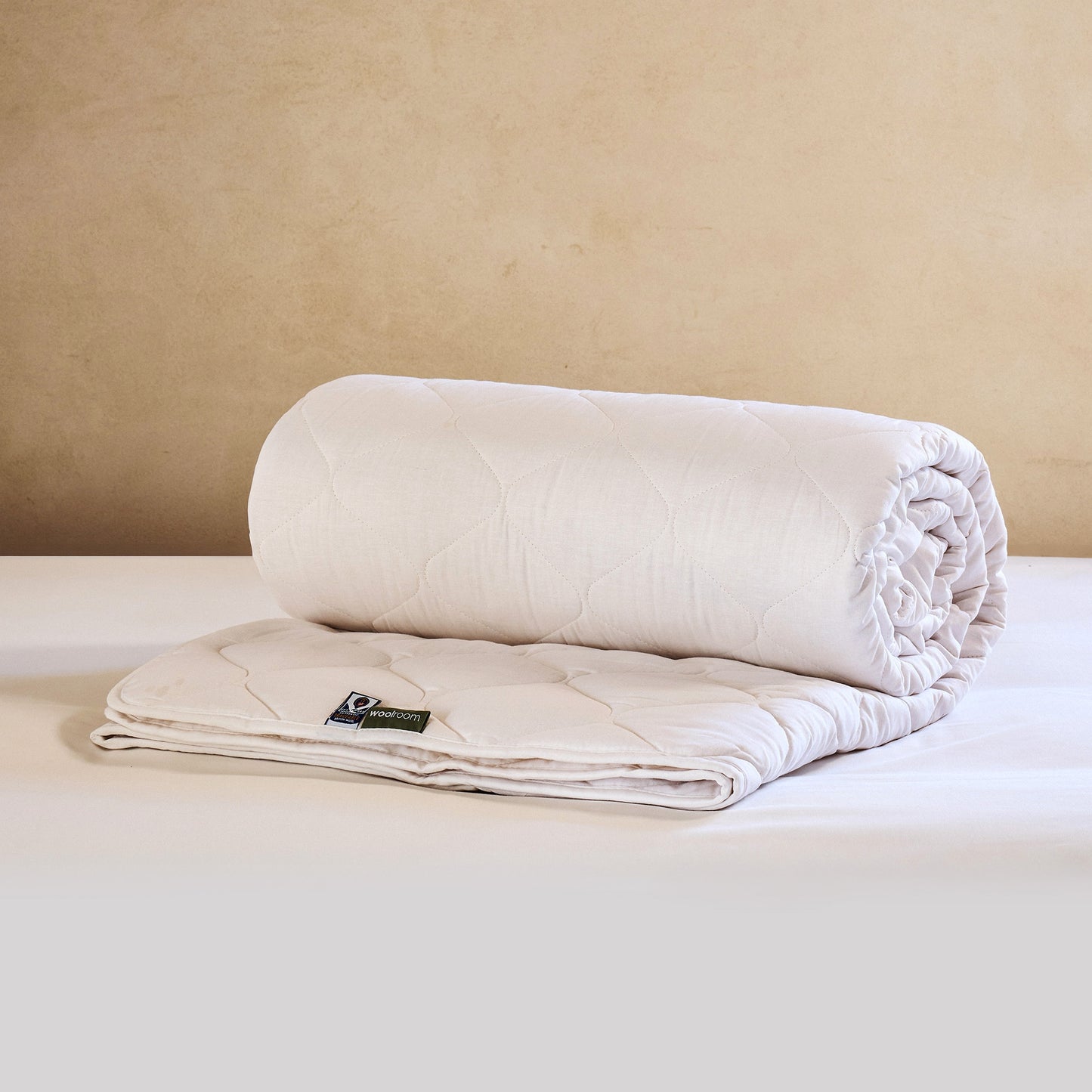 Parure de lit classique en laine - Légère