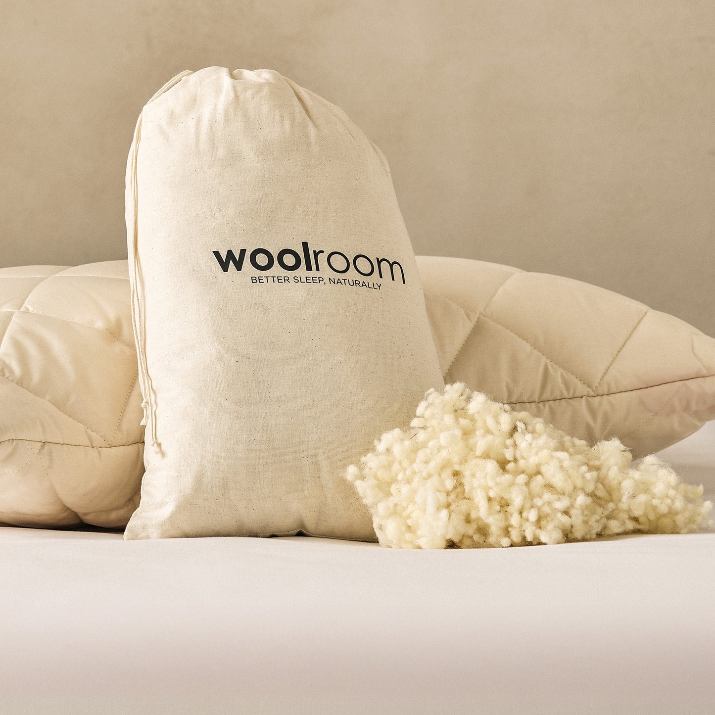 Extra Wool for Deluxe Pillows