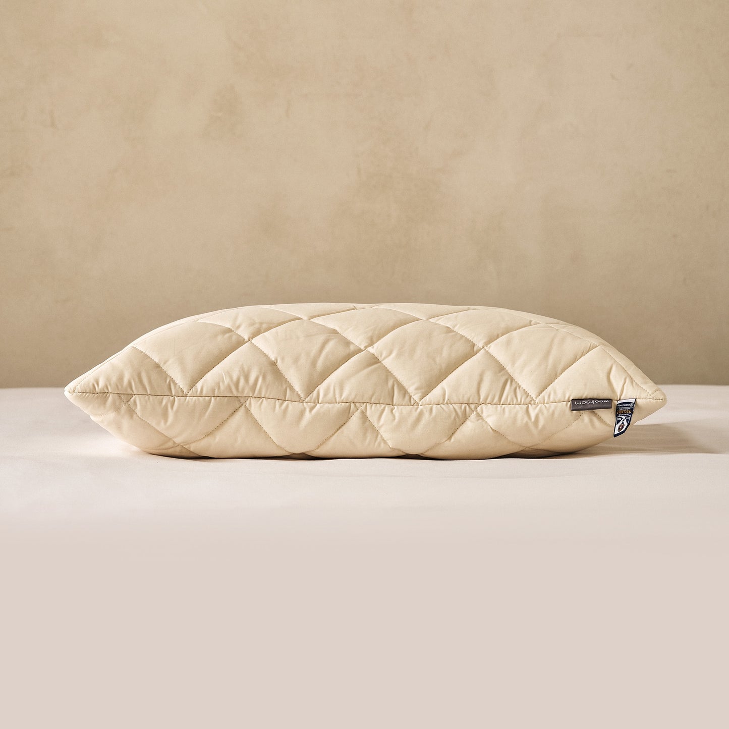 Natural Latex Pillow with Wool Cover