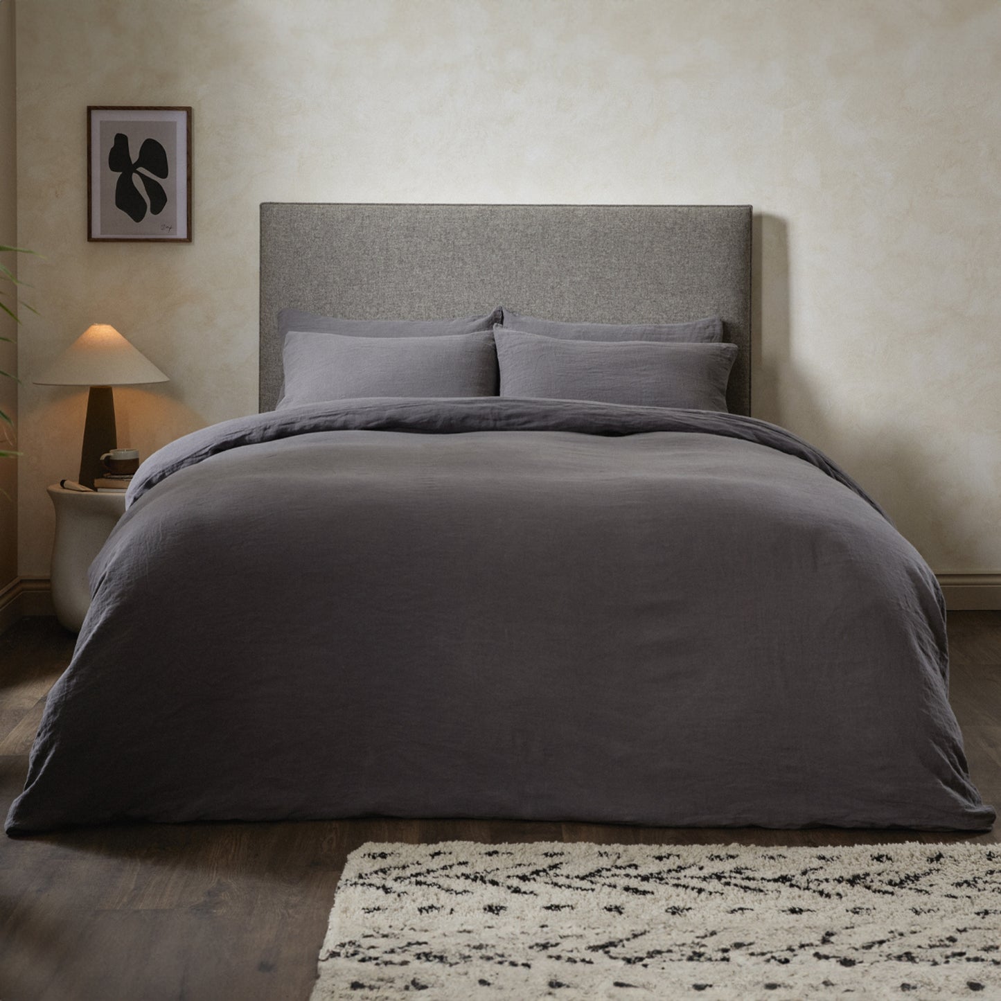 Mariana Linen Blend Bundle - Charcoal