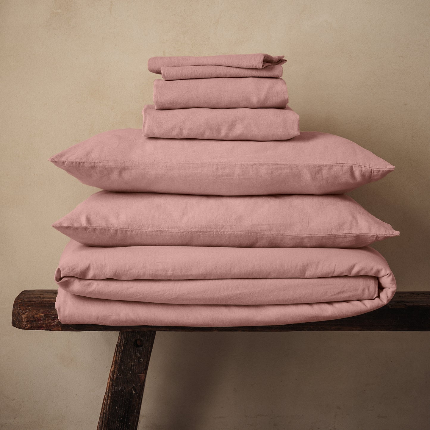 Mariana Linen Blend Bundle - Rose