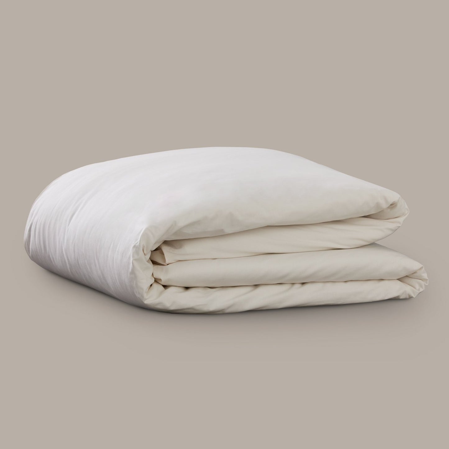 Product image of Arinta Organic Cotton Comforter Cover - Vanilla by Woolroom – premium bed linen