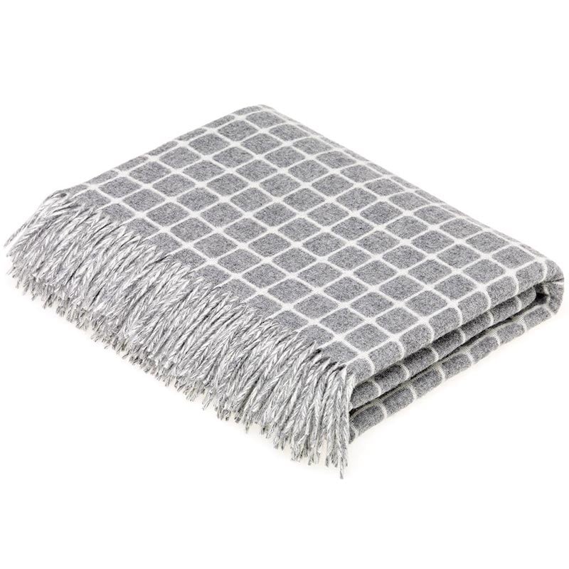 Athens Wool Throw - Grey