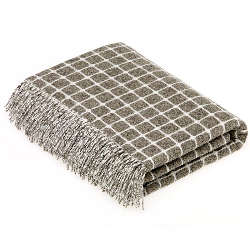 Athens Wool Throw - Slate