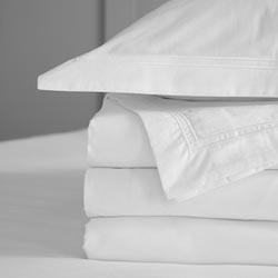 Arinta Oxford Organic Linen Bed Set