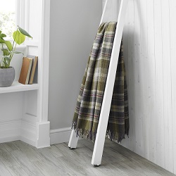 Glen Coe Wool Throw - Heather