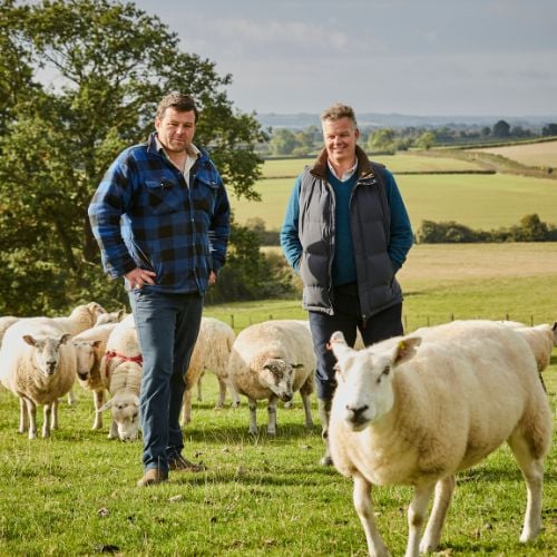 Chris and Tom Scott, our hero farmer