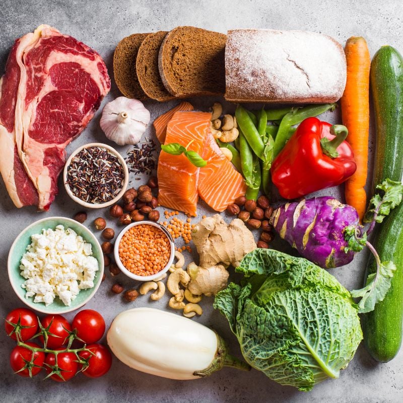 Holiday Comfort Foods - Assortment of various foods