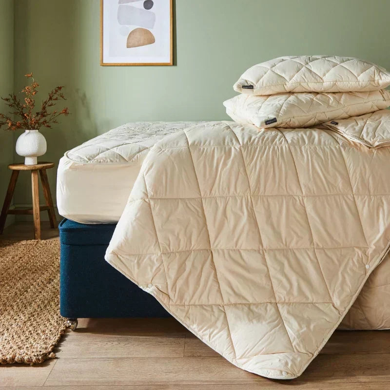 What is Anti-Allergy Bedding? - picture of end of the bed