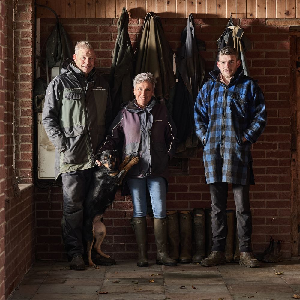Image of Huw, Sioned and Dafydd of Red House Farm, Powys