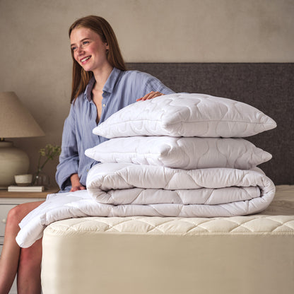 Classic Wool Bedding Bundle - Light