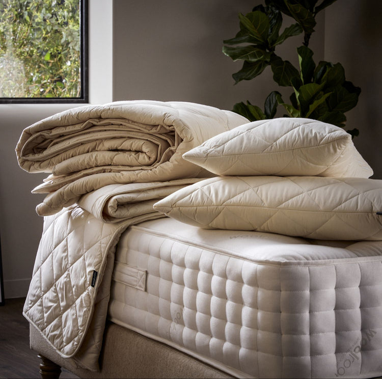 Product image of Organic Washable Bedding Bundle - Light by Woolroom – premium bedding bundles