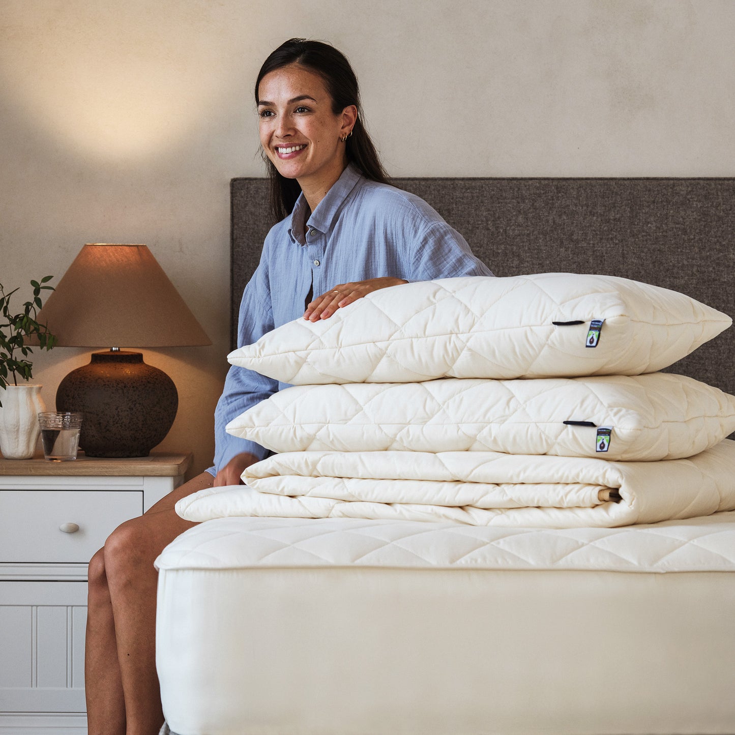 Organic Washable Bedding Bundle - Medium