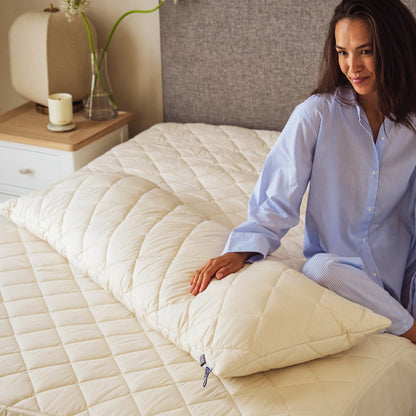 Washable Wool Body Pillow