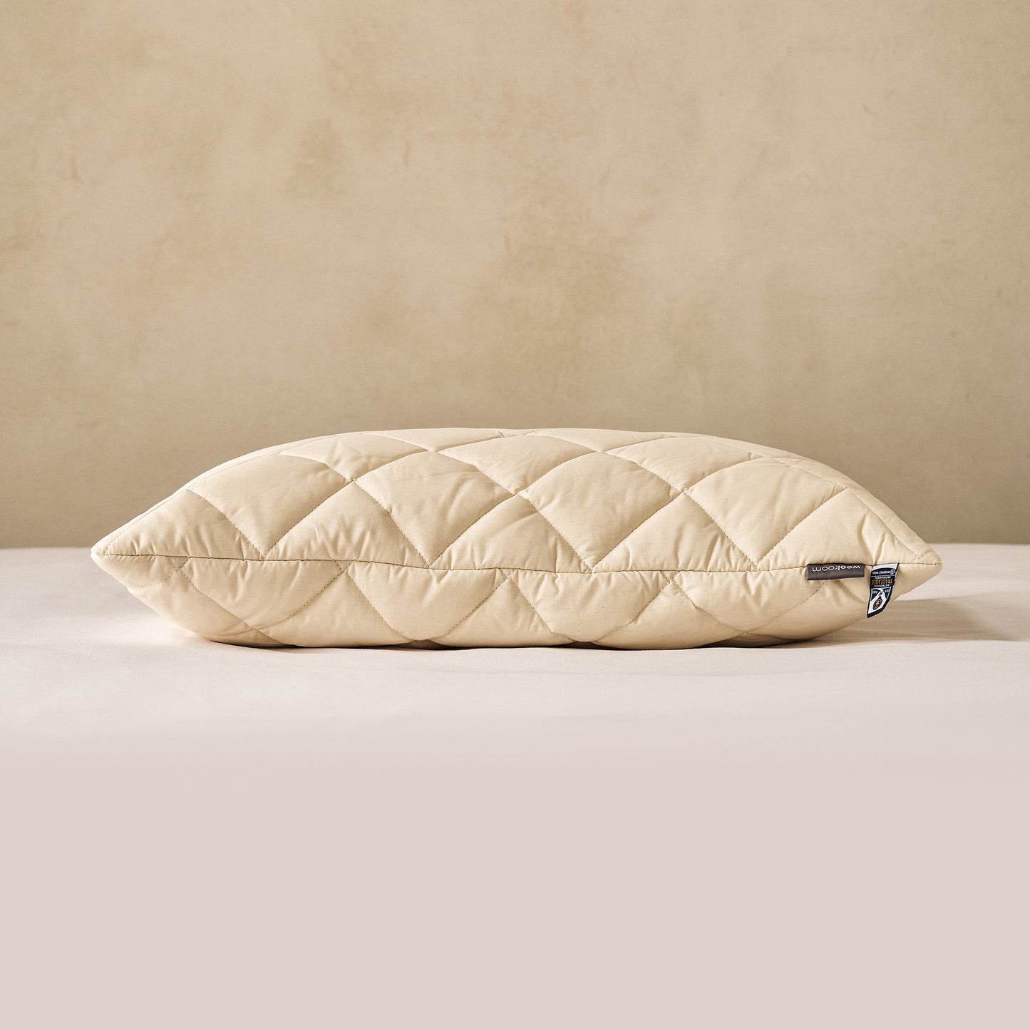 Natural Latex Washable Wool Pillow - Standard