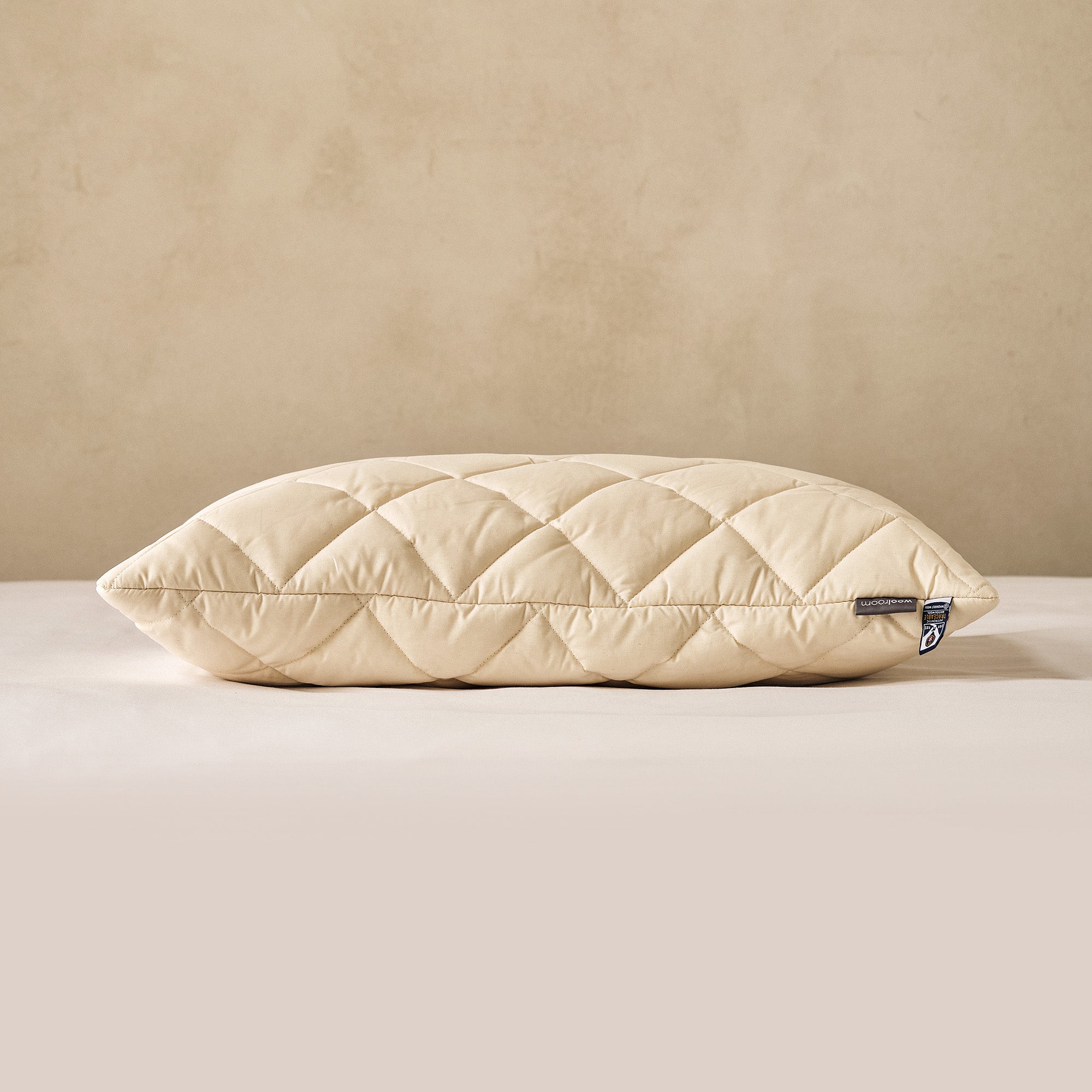 Natural Latex Washable Wool Pillow - Standard