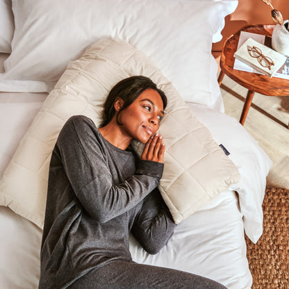 Organic V-Shaped Washable Wool Pillow