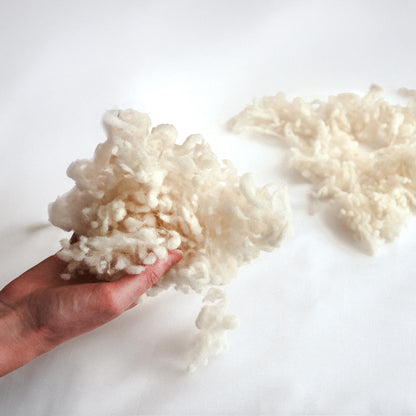 Extra Organic Wool for Washable Pillows