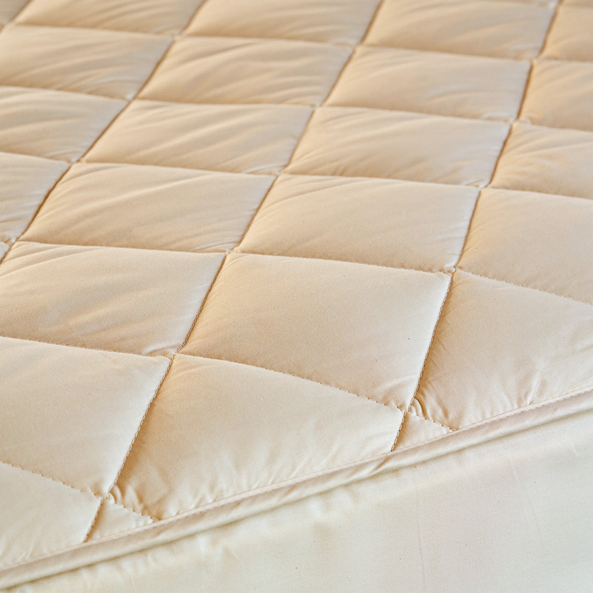 Deluxe Washable Wool Mattress Protector