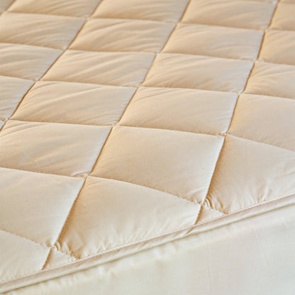 Deluxe Washable Wool Mattress Protector
