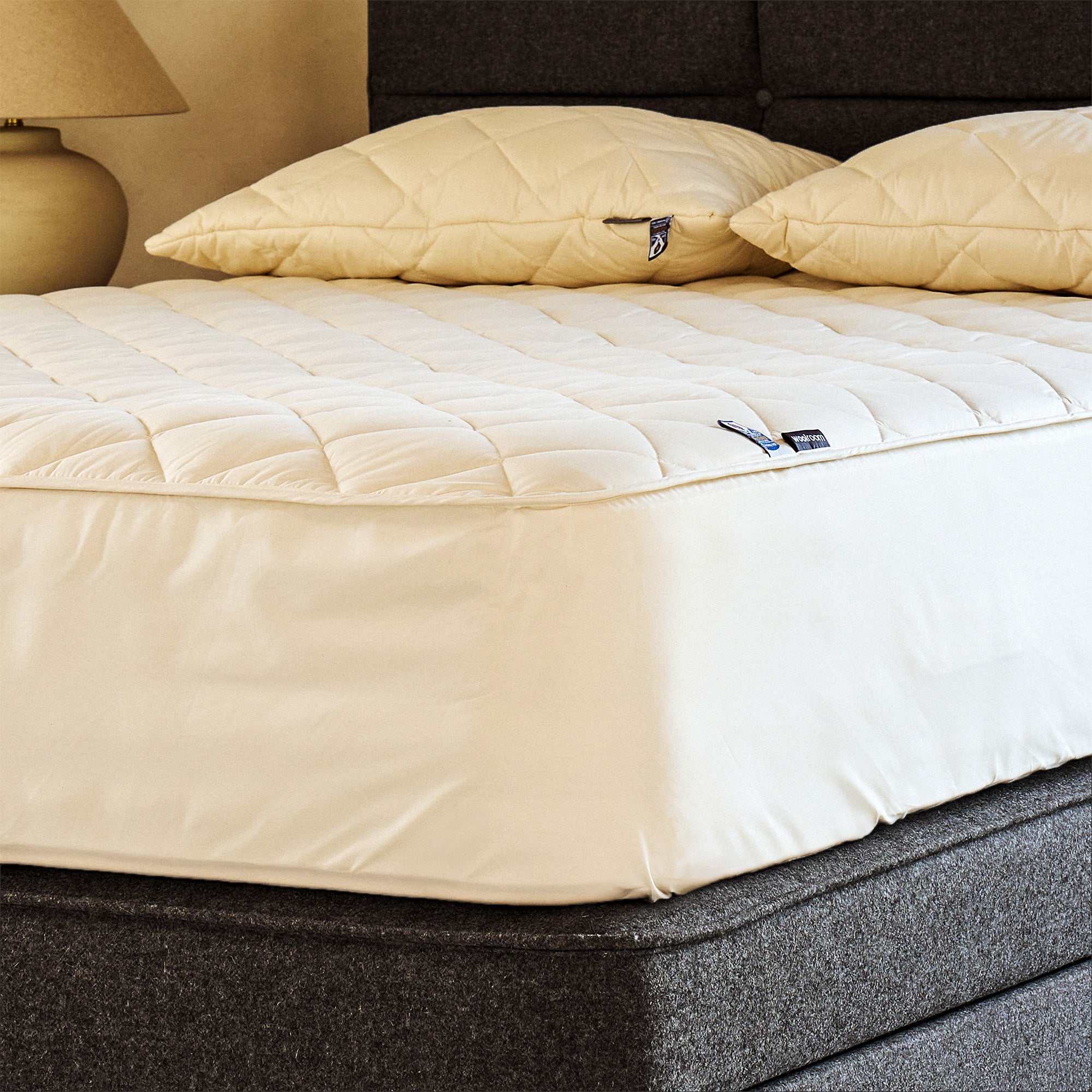 Deluxe Washable Wool Mattress Protector - Single