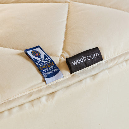 Deluxe Washable Wool Mattress Protector