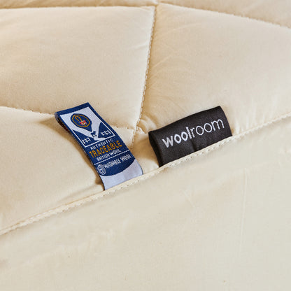 Protège-matelas en laine imperméable et lavable de luxe