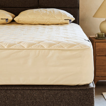 Organic Washable Wool Mattress Protector
