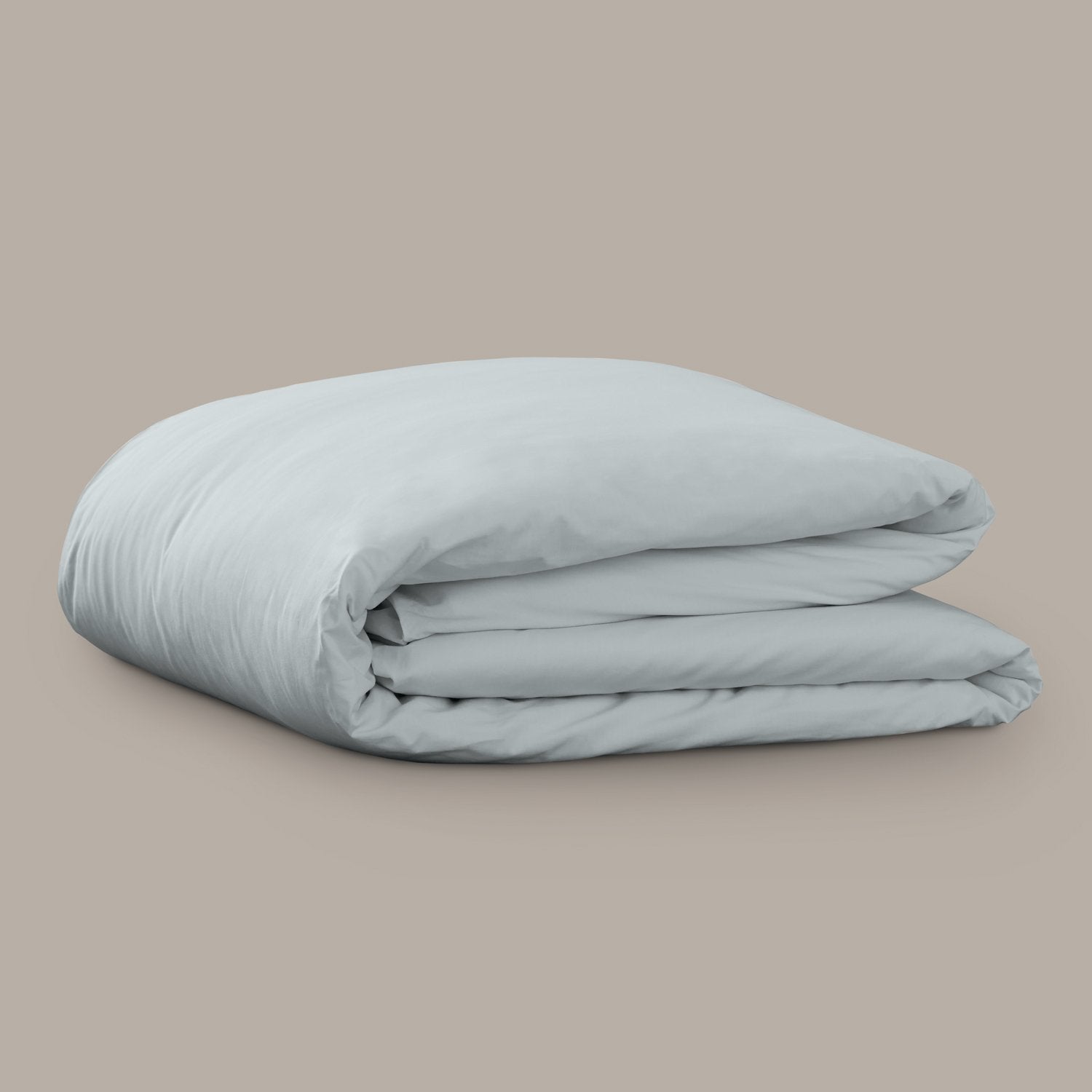 Product image of Arinta Organic Cotton Duvet Cover - Earl Grey by Woolroom – premium organic cotton bedding