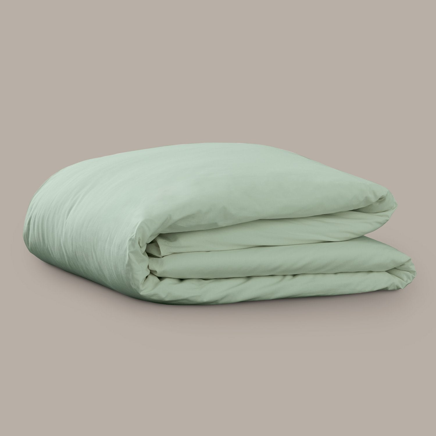 Product image of Arinta Organic Cotton Duvet Cover - Pistachio by Woolroom – premium organic cotton bedding