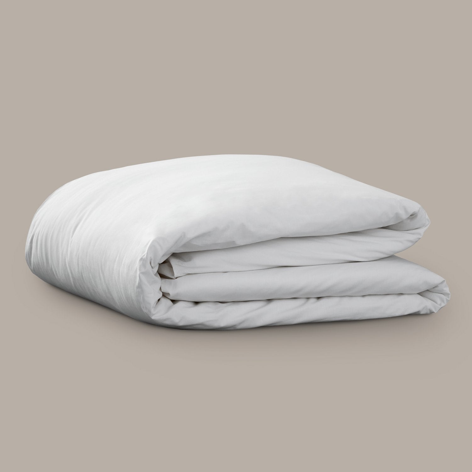 Product image of Arinta Organic Cotton Duvet Cover - White by Woolroom – premium organic cotton bedding