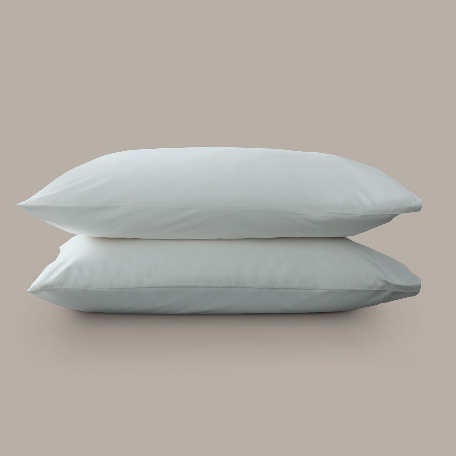 Product image of Arinta Organic Cotton Pillow Case - Earl Grey by Woolroom – premium organic cotton bedding