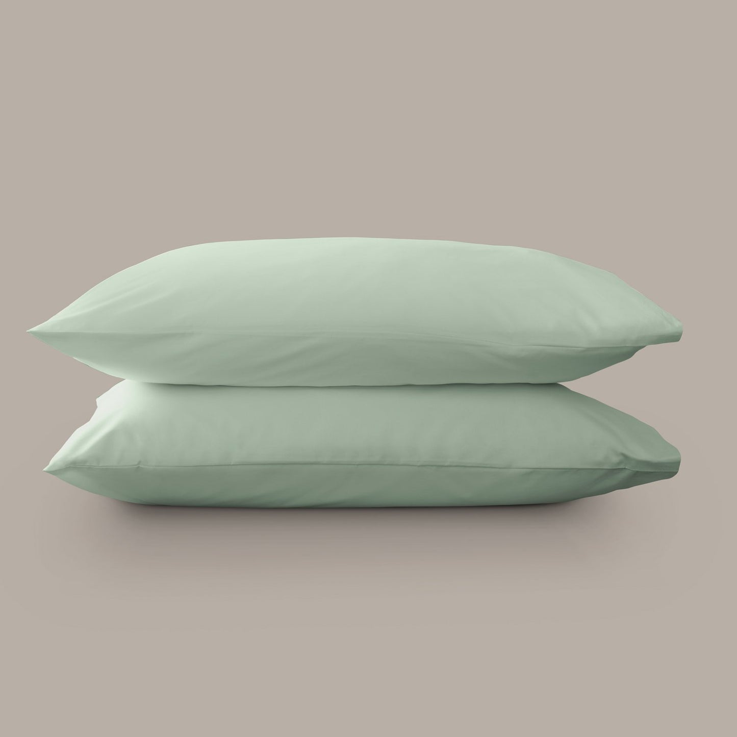 Product image of Arinta Organic Cotton Pillow Case - Pistachio by Woolroom – premium organic cotton bedding