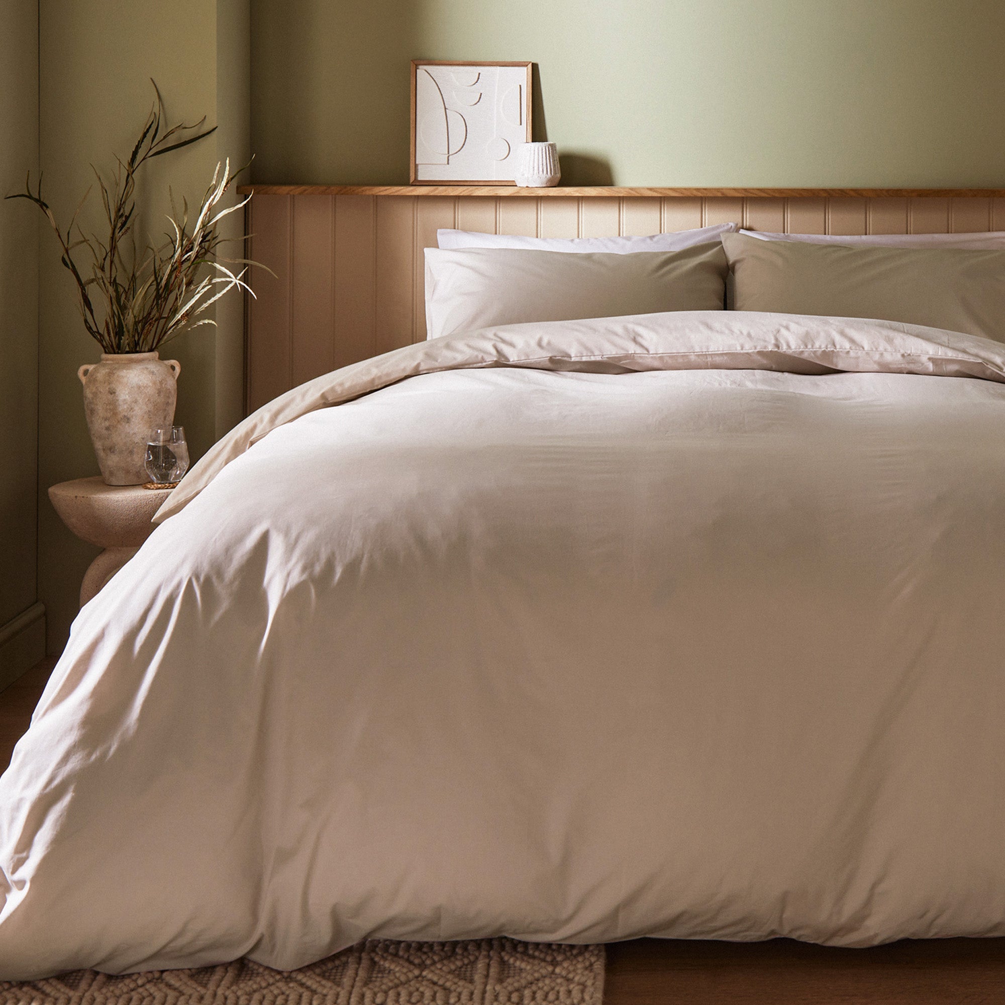 Arinta Organic Cotton Linen Bundle - Almond
