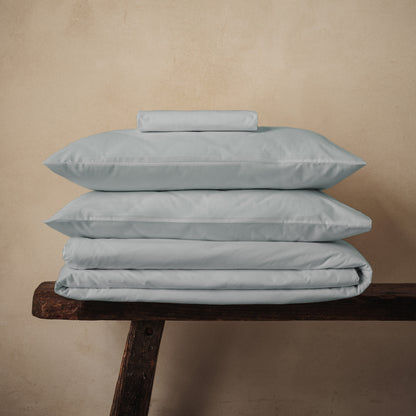 Ensemble de linge de lit en coton biologique Arinta - Earl Grey