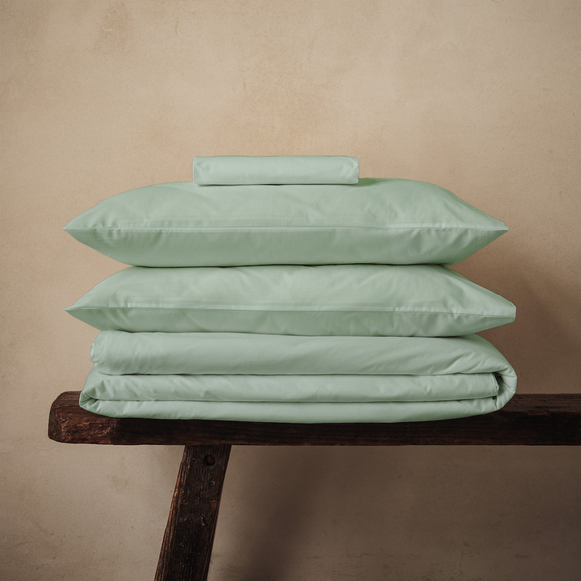 Arinta Organic Cotton Linen Bundle - Pistachio
