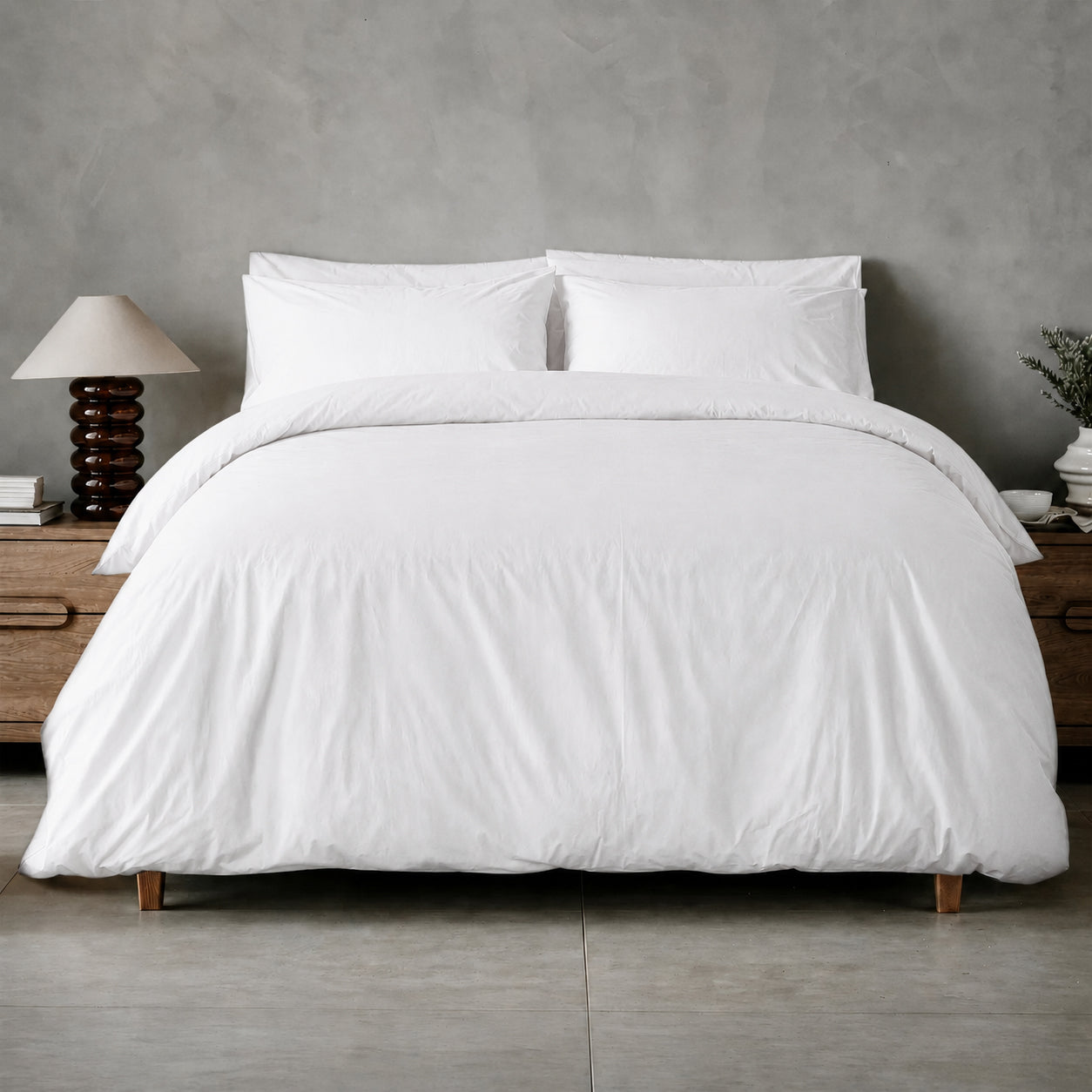 Arinta Organic Cotton Linen Bundle - White